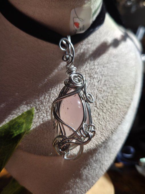 Pomme poison Agate Rose – Douceur & Amour 