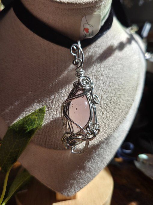 Pomme poison Agate Rose – Douceur & Amour 