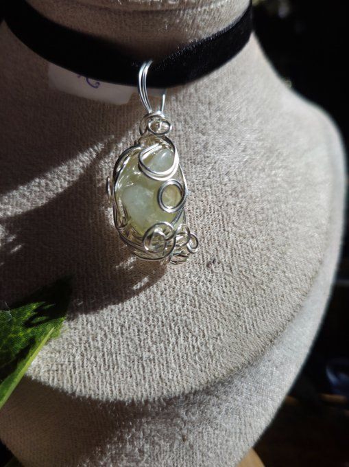 Amulette Aigue marine  ✨pomme poison