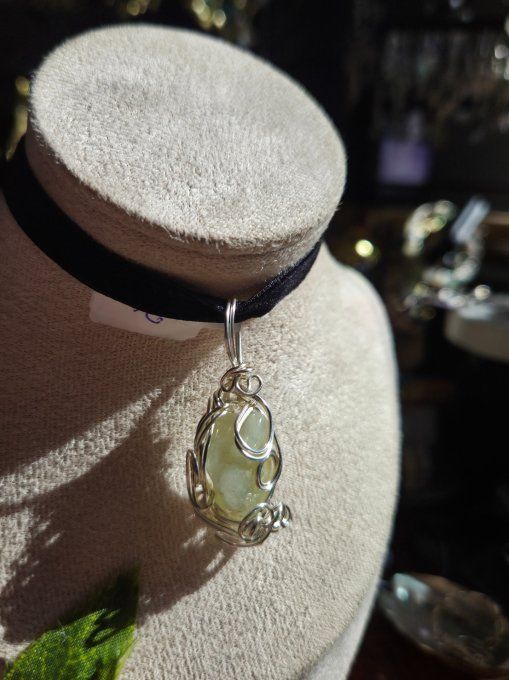 Amulette Aigue marine  ✨pomme poison