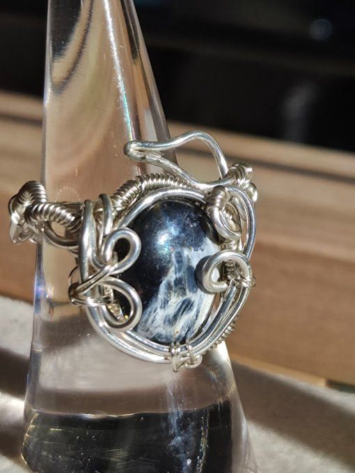 Bague Pietersite -Pierre des Tempetes