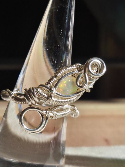 Bague Opale Welo  : intuition, protection 