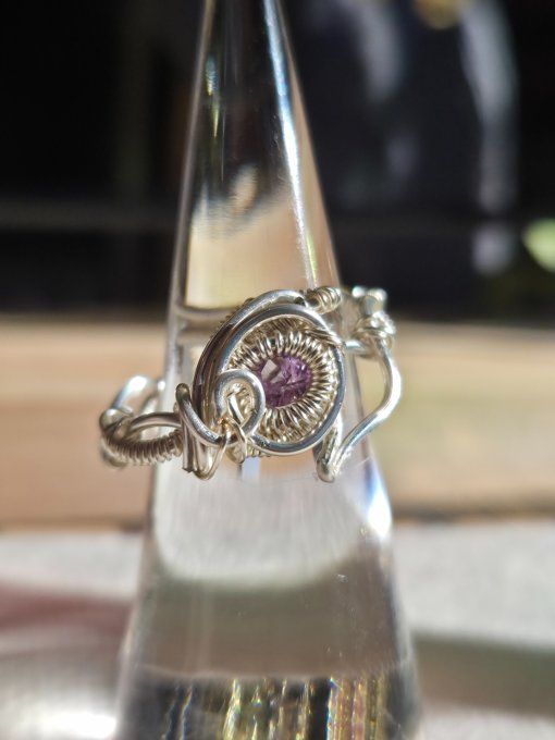 Bague Alexandrite Ajustable ✨Équilibre, Renouveau et Force Mentale