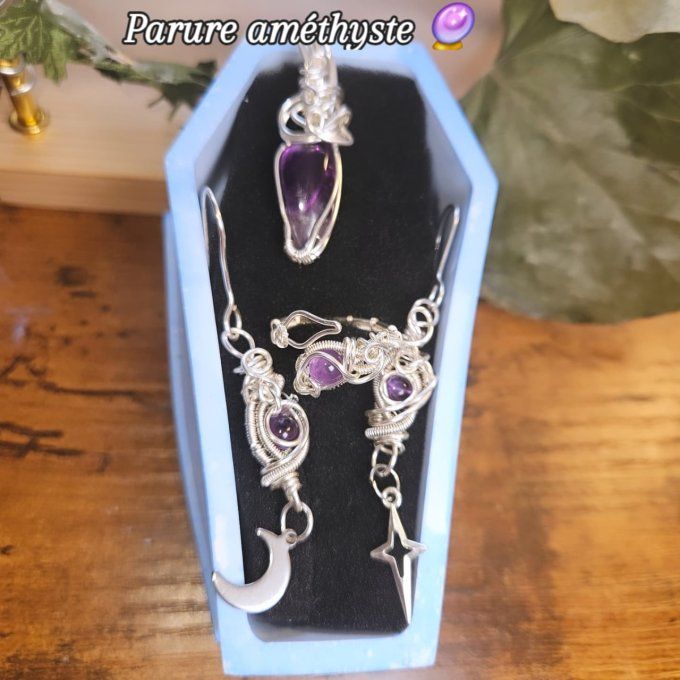 Parure Améthyste 