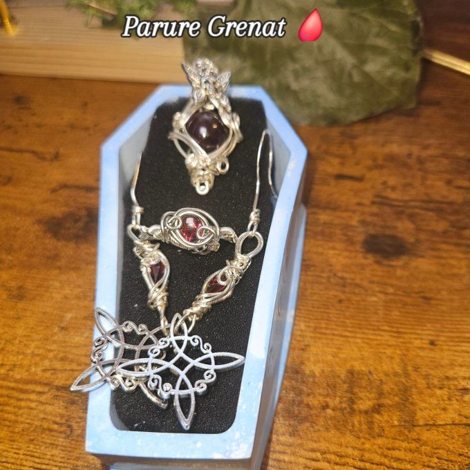 Parure Grenat 