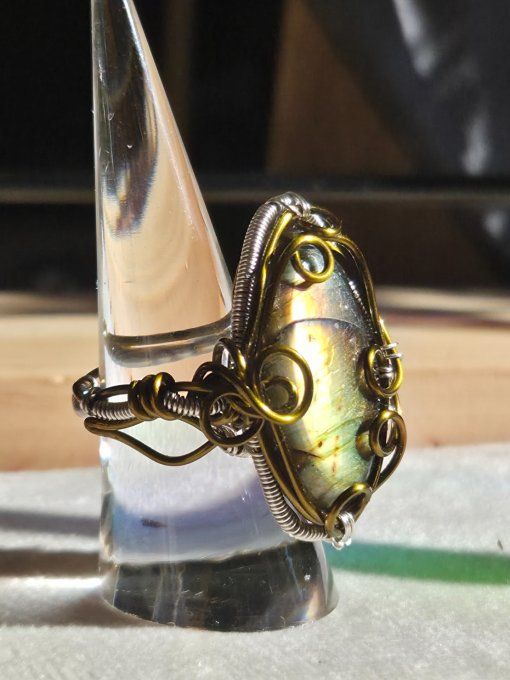 Bague Labradorite ✨ jacynthe