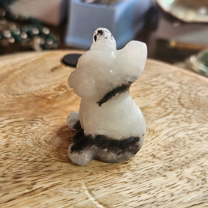 Chien jaspe Zèbre 5 cm
