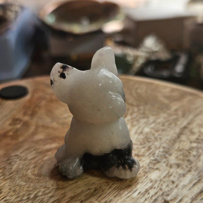 Chien jaspe Zèbre 5 cm