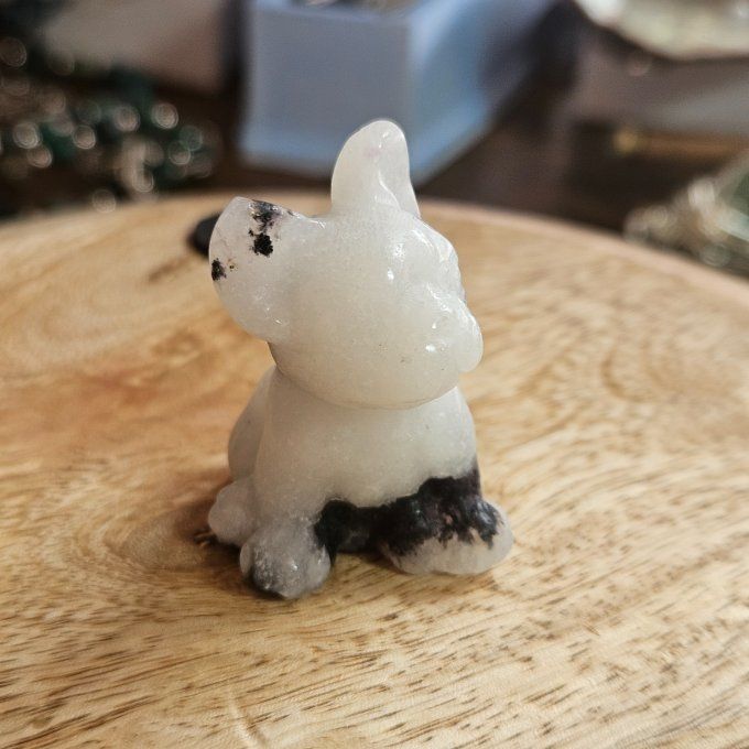 Chien jaspe Zèbre 5 cm