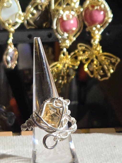 Bague citrine : abondance & joie