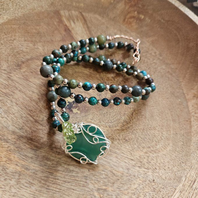 Collier Adam et eve 