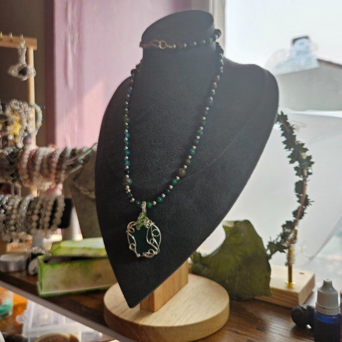 Collier Adam et eve 