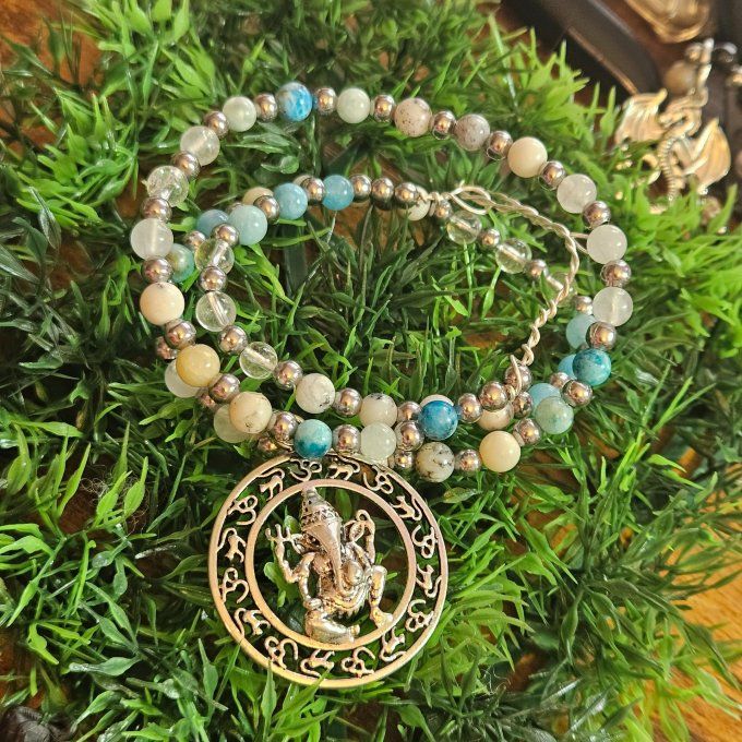 Collier sagesse de Ganesh 