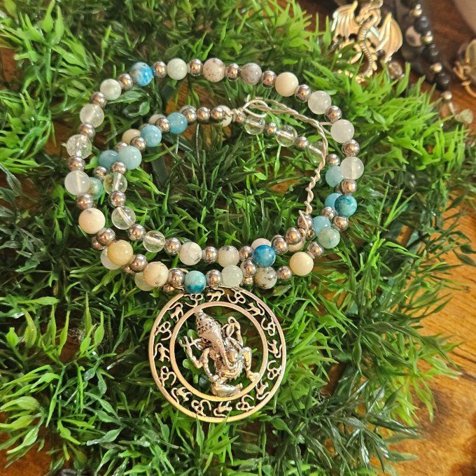 Collier sagesse de Ganesh 