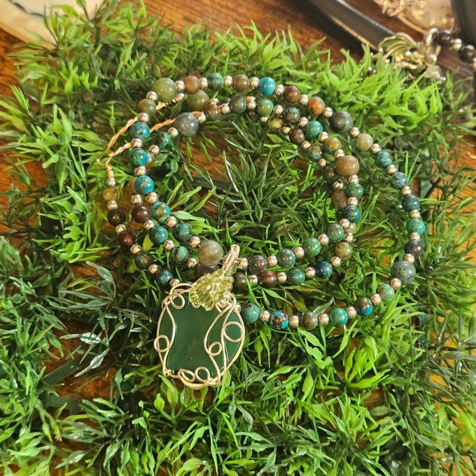 Collier Adam et eve 