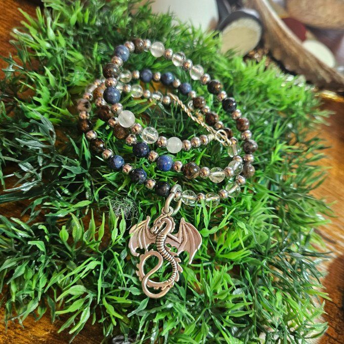 Collier Dragon des tempêtes 