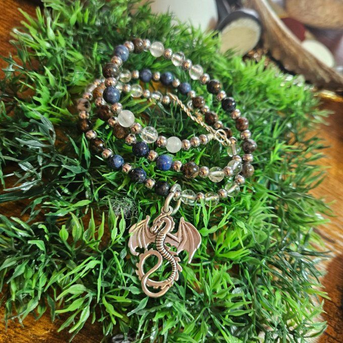 Collier Dragon des tempêtes 