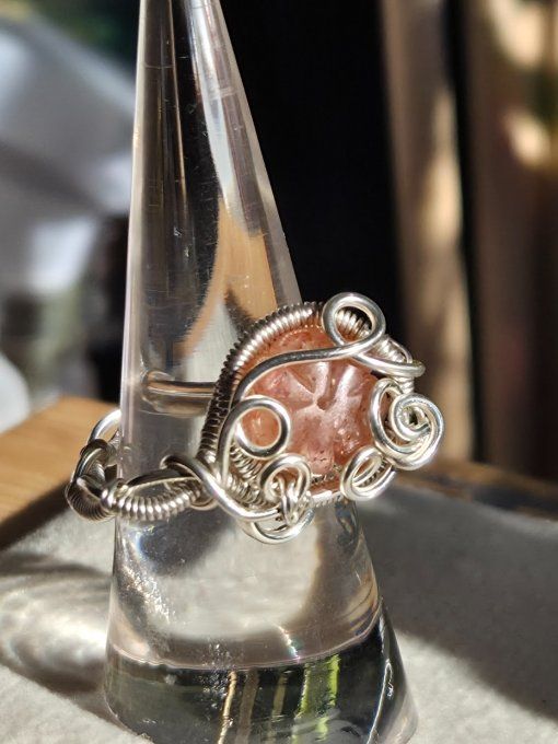 Bague Pierre de soleil -confiance & joie