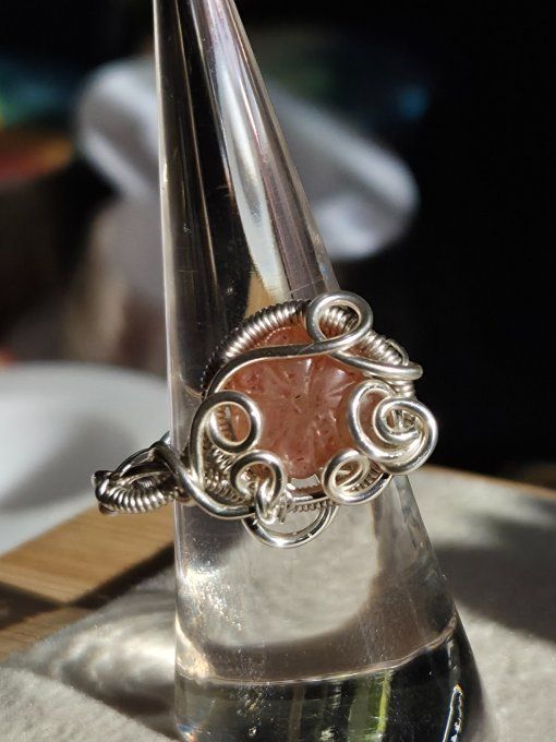 Bague Pierre de soleil -confiance & joie