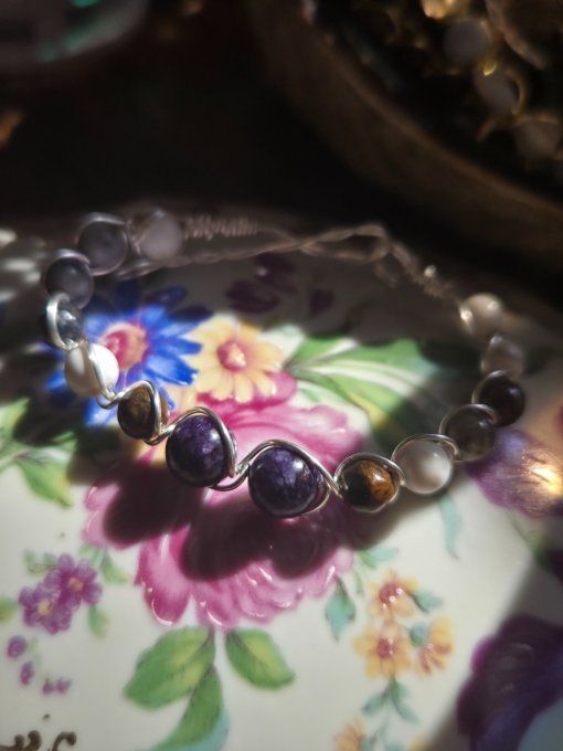 Bracelet Mary: Apaisement Et Protection – Idéal Hypersensibles Et Anxiété”
