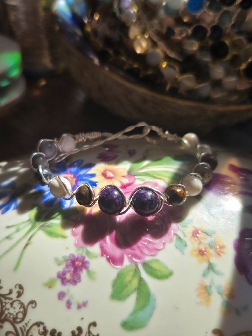 Bracelet Mary: Apaisement Et Protection – Idéal Hypersensibles Et Anxiété”