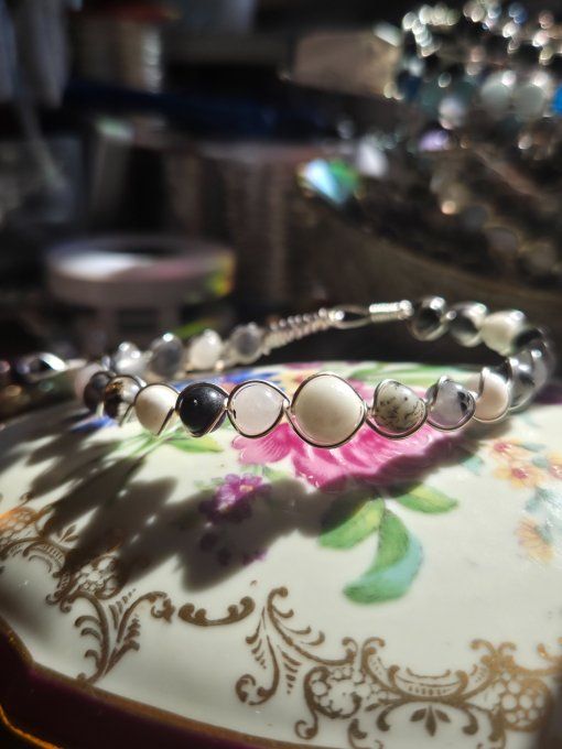 Bracelet  Clark :Equilibre des 7 chakras