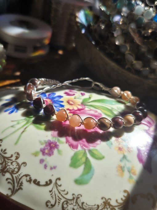 Bracelet Diane : confiance , réconfort , et courage 