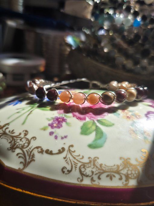 Bracelet Diane : confiance , réconfort , et courage 