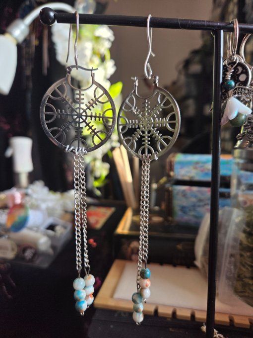 Boucle d’oreille Nordique 