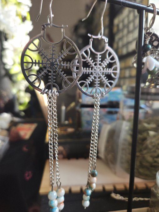 Boucle d’oreille Nordique 