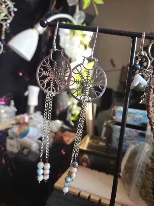 Boucle d’oreille Nordique 