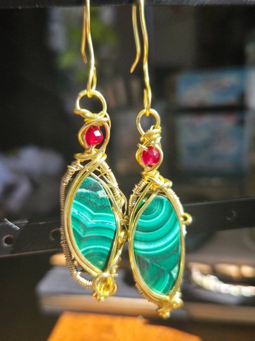 Boucle d'oreille inspi Haru- château Ambulant 