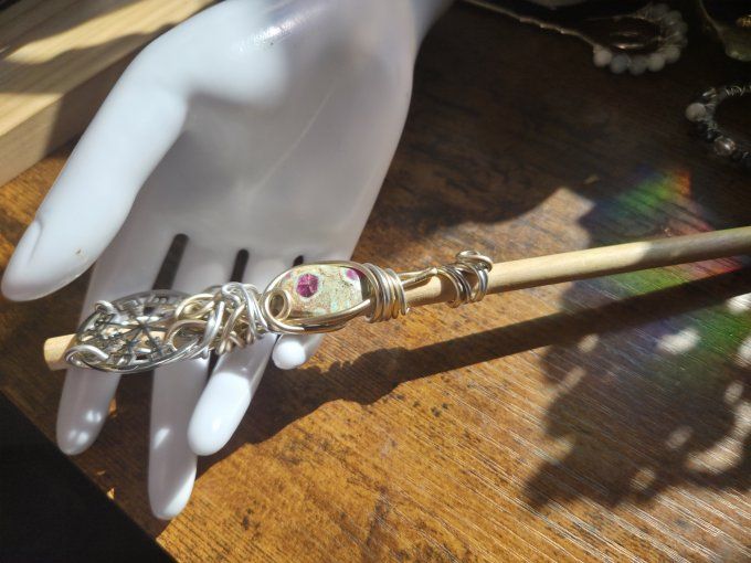 Baguette feu : connexion ombre et lumière 