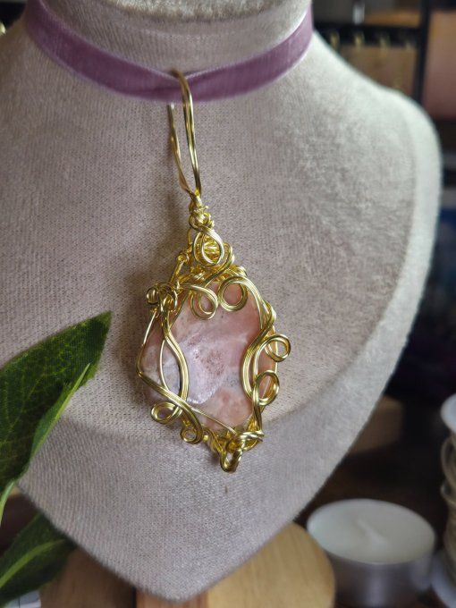 Pendentif pomme poison Baryte ( produit a venir ) 