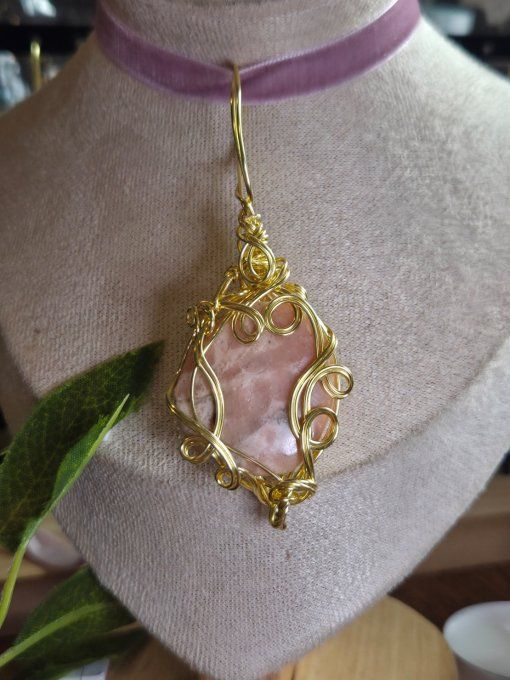 Pendentif pomme poison Baryte ( produit a venir ) 