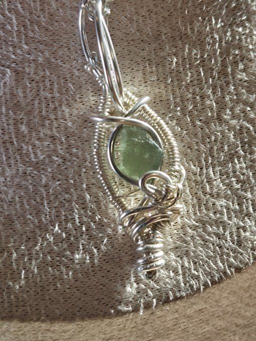 Amulette en Moldavite - Pierre des Étoiles