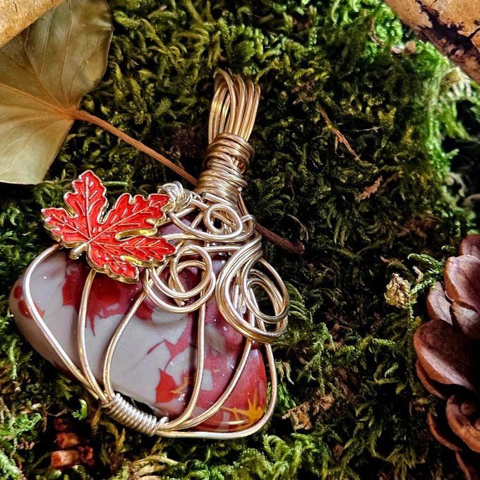 Jaspe Noorena ✨amulette citrouille 