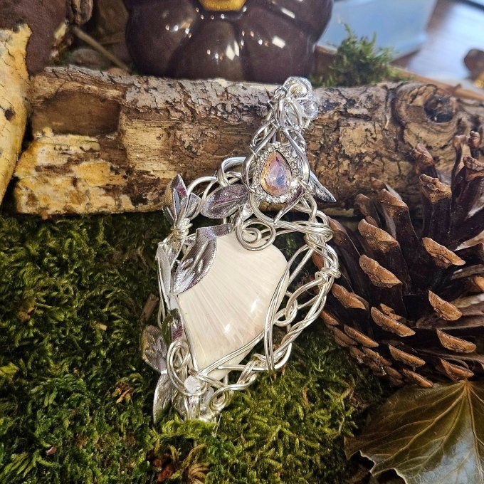 Sylves scolécite Blanche 
