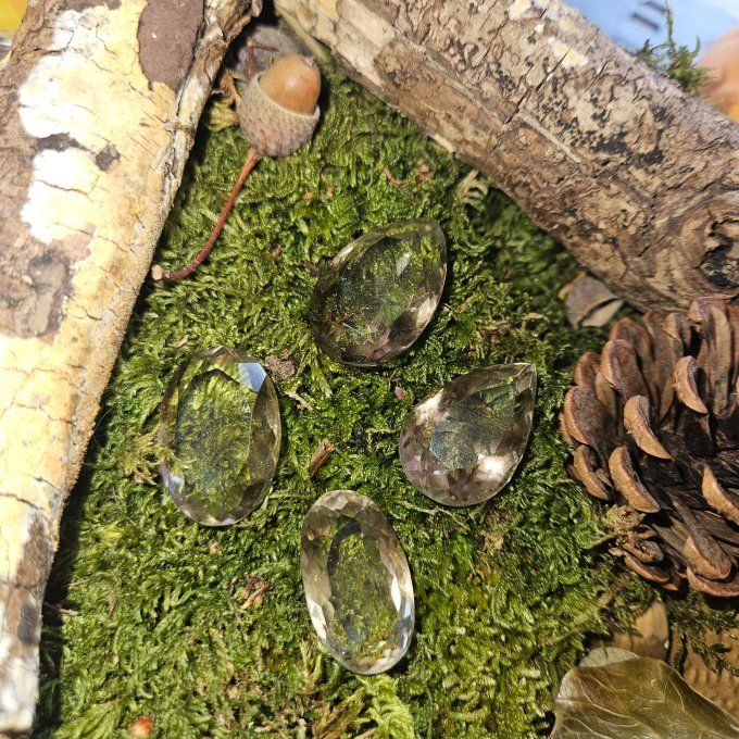Coffret Parure - Quartz fumée 