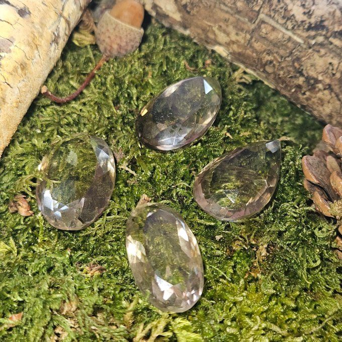 Coffret Parure - Quartz fumée 