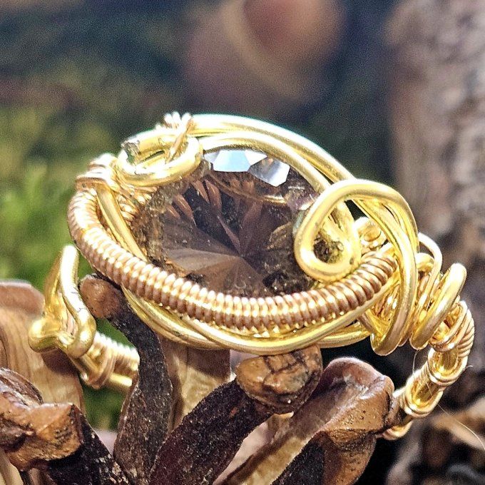 Quartz fumé  - Bague ✨ 