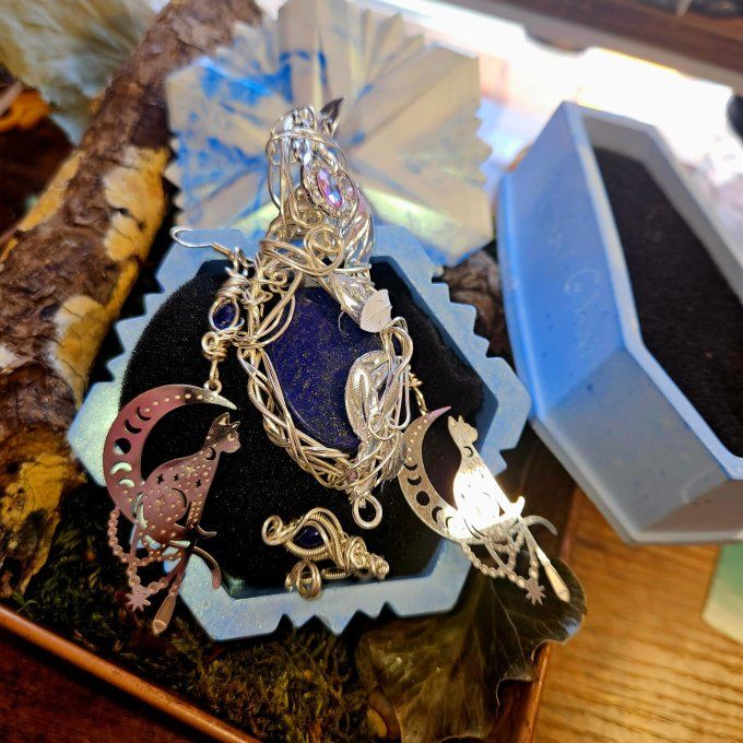 Coffret Parure - Lapis Lazuli