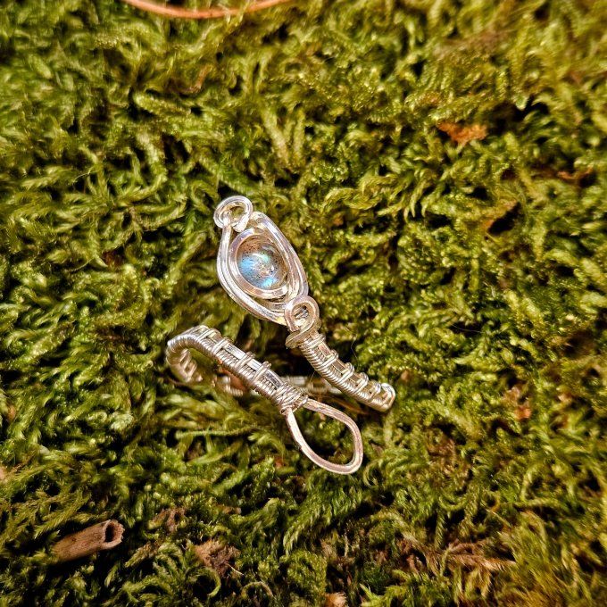 Bague Labradorite ✨ajustable 6mm