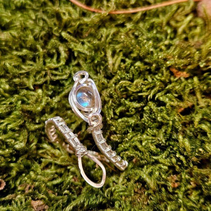 Bague Labradorite ✨ajustable 6mm
