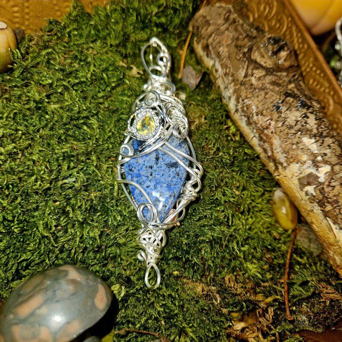 Dumortierite -Quartz bleu ✨
