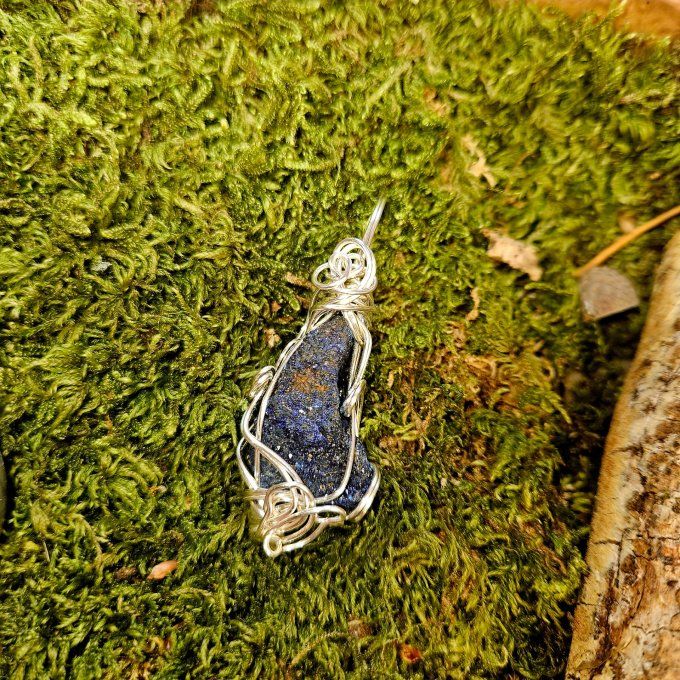 Azurite brut 