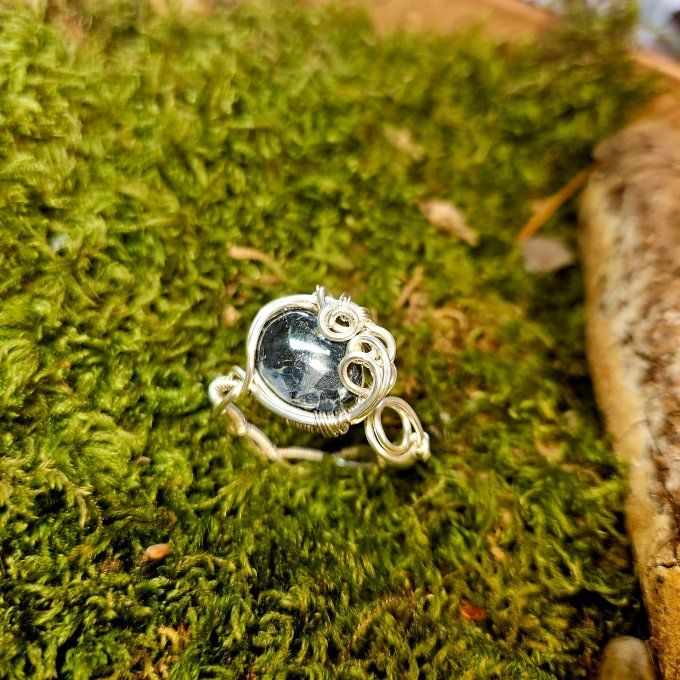Bague Pietersite ajustable 