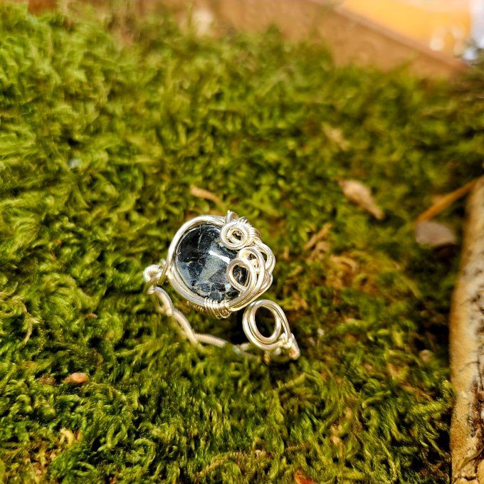 Bague Pietersite ajustable 