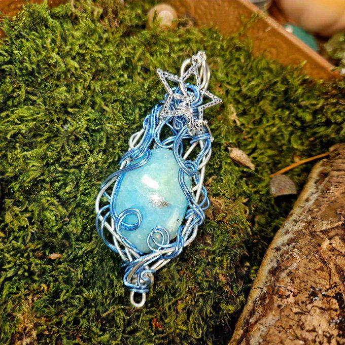 Amulette Hemimorphite 