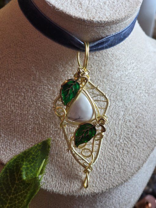 Eclat D'Or Howlite – Calme Et Clarté Mentale  